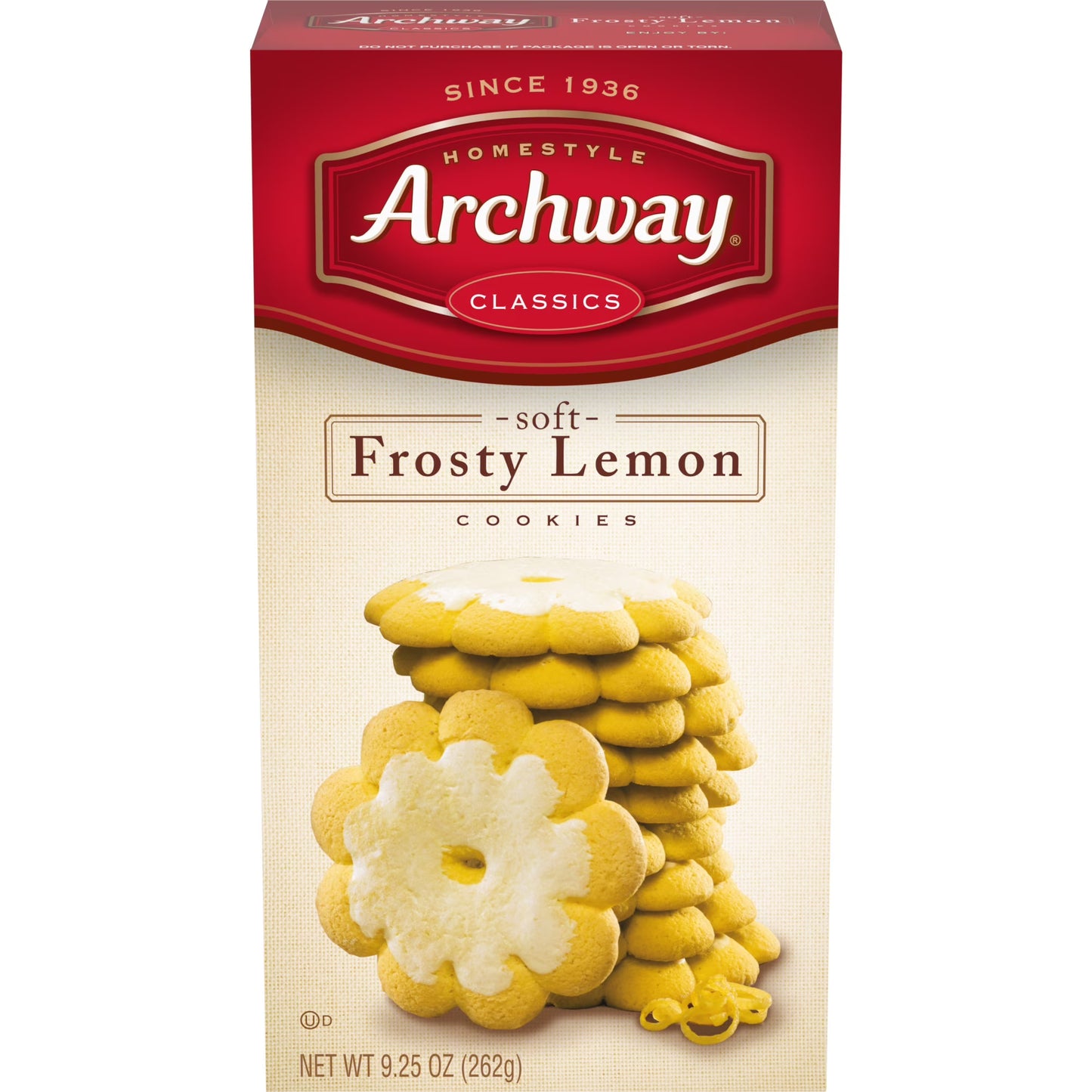 Archway Frosty Lemon Cookies Box 9.25 oz