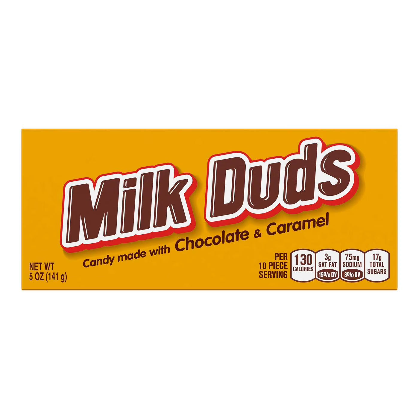 Milk Duds Chocolate & Caramel Candy Theater Box