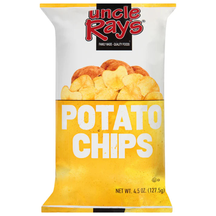 Rays Plain Potato Chips 4.25 oz