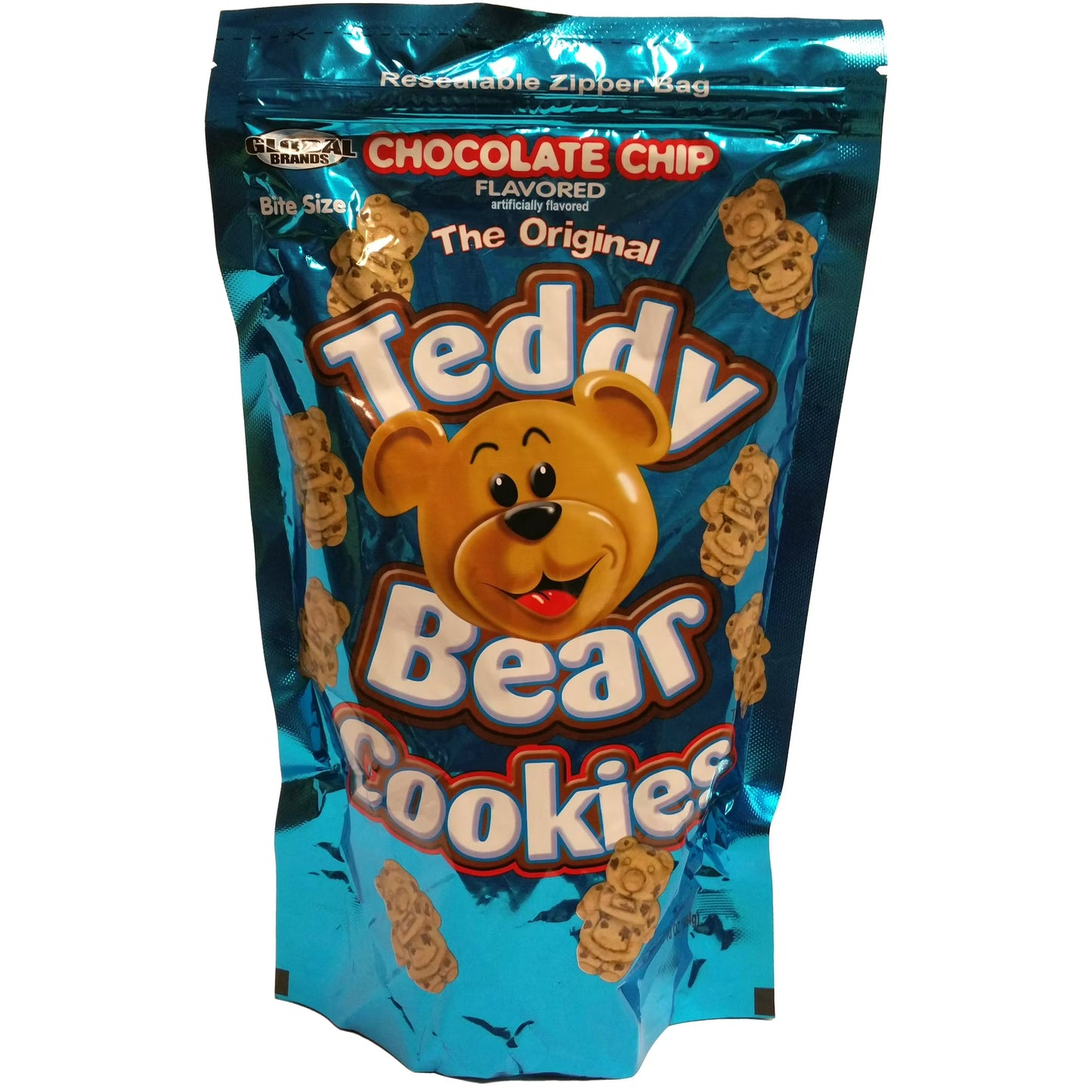 Teddy Bear Chocolate Chip Cookies Bag 12 oz