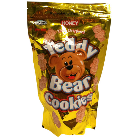 Teddy Bear Original Honey Cookies Bag  12 oz