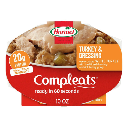 Hormel® Compleats® Turkey & Dressing Microwave Meal 10 oz