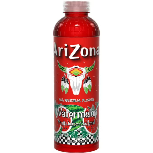 Arizona Watermelon Fruit Juice Cocktail, 20 Fl. Oz.