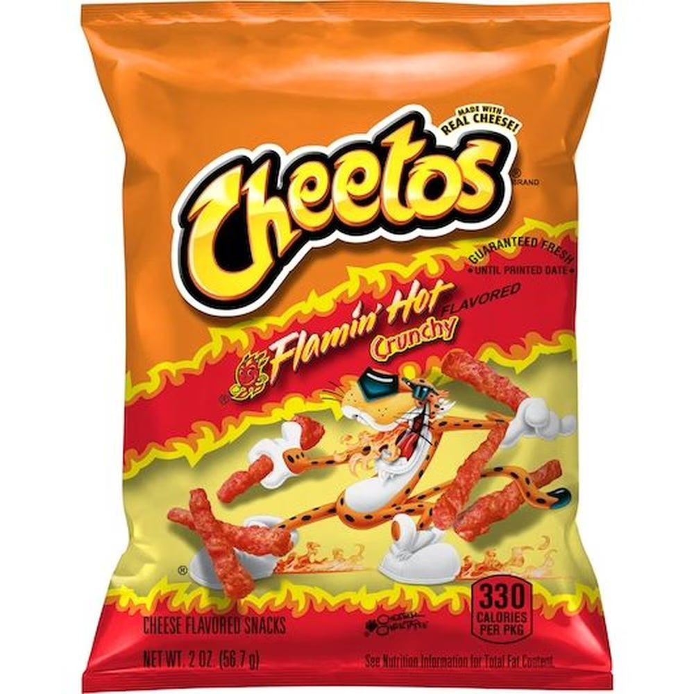 Cheetos Flamin Hot Crunchy Cheetos 2 oz