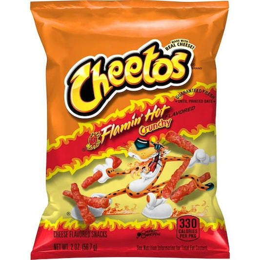 Cheetos Flamin Hot Crunchy Cheetos 2 oz