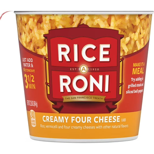 Rice-A-Roni® Vermicelli Creamy Four Cheese Rice Cup  2.25 oz