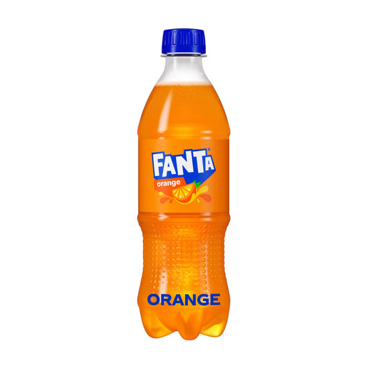 Fanta Orange Soda, 16.9 fl oz